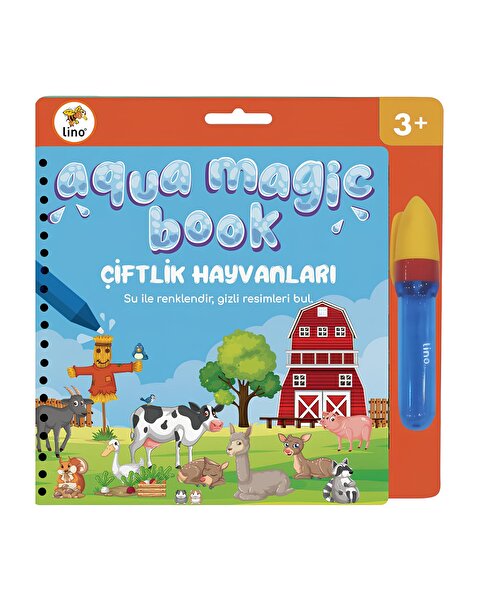 Aqua Magic Sihirli Boyama Kitabı Çiftlik Hayvanları