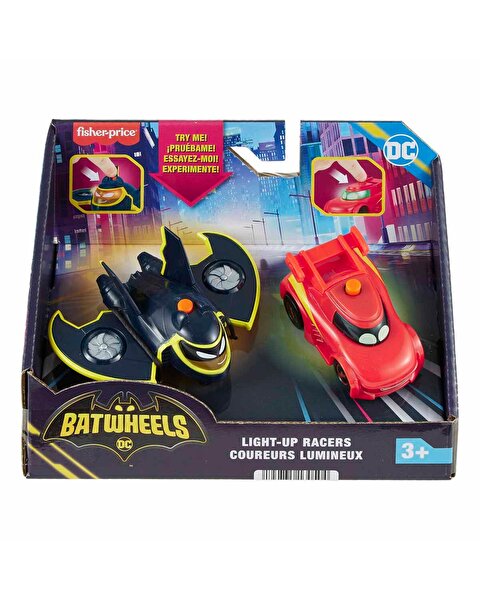 Fisher Price Batwheels Işıklı Yarışçılar Redbird & Batwing 2’li Paket HML26