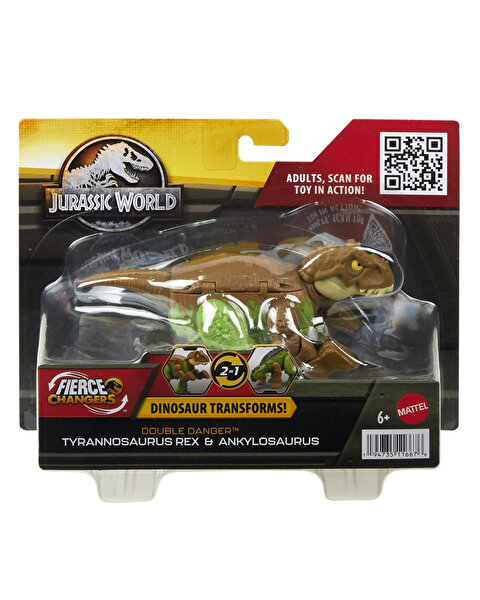Jurassic World Değişim Serisi Tyrannosaurus Rex & Ankylosaurus HLP06