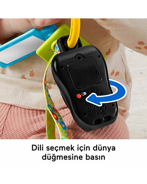 Fisher Price Sesli Eğlen ve Öğren Eğlenceli Aktivite Anahtarı HWY40