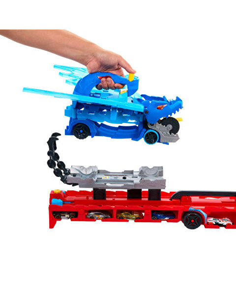 Hot Wheels Ultimate Çift Ejderha Taşıyıcı Tır JBM72