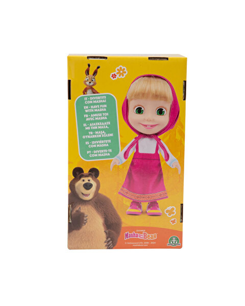 Masha & Koca Ayı Doğum Günü Bebeği 23 Cm Birthday Masha