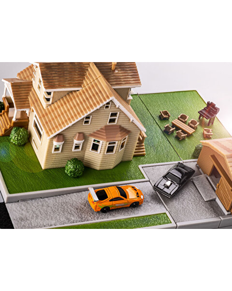 Jada Fast & Furious Nano Dom's House Diorama