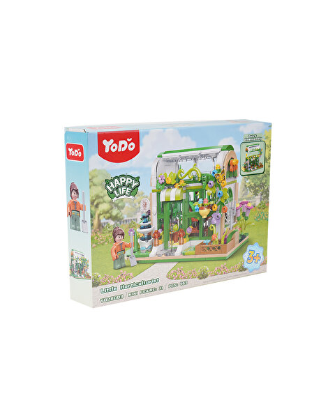 Mega Blok Çiçek Bahçe Tasarımı 463 Parça