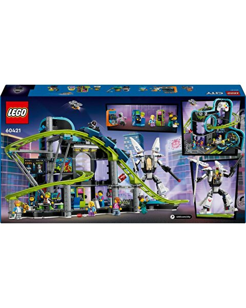 LEGO City Robot Dünyası Hız Treni Parkı 60421