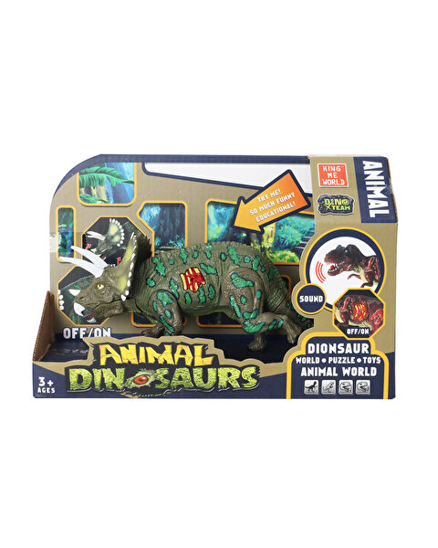Animal Dinosaurs Serisi Sesli Işıklı Dino A5