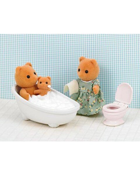 Sylvanian Family - EB Bath & Toilet Set