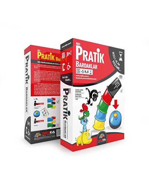 Redka Pratik Bardaklar Zeka Oyunu