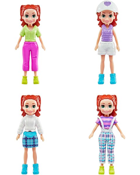 Polly Pocket ve Arkadaşları Farklı Moda Aksesuarları Oyun Setleri JCB23