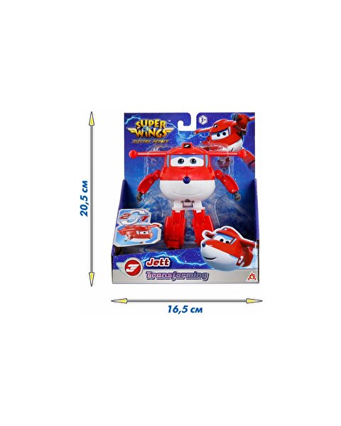Harika Kanatlar Dönüşen Electric Heroes Jett 12 Cm