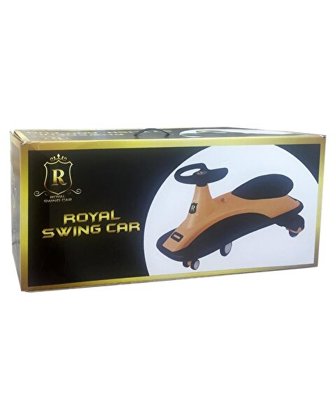 Sesli ve Işıklı Royal Swing Car Turuncu