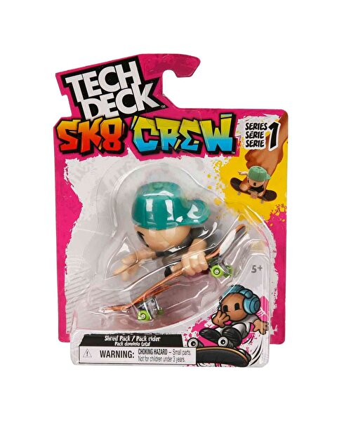 Tech Deck SK8 Crew Figürlü Parmak Kaykayı 3