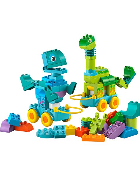 LEGO Duplo 3’ü 1 Arada Tekerlekli Dinozorlar 10451
