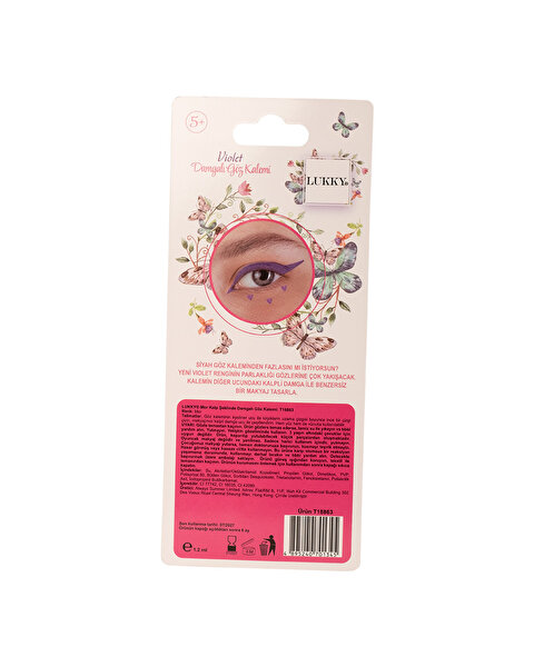 Lukky 2'si 1 Arada Kalp Baskısı ve Eyeliner