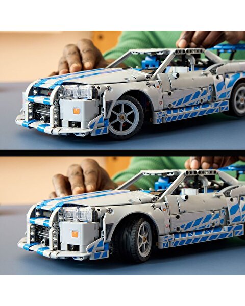 LEGO Technic Daha Hızlı Daha Öfkeli Nissan Skyline GT-R (R34) Araba 42210