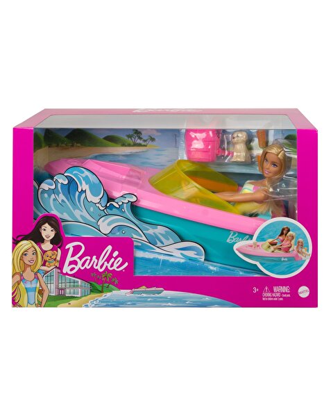 Barbie Bebek ve Teknesi Oyun Seti GRG30