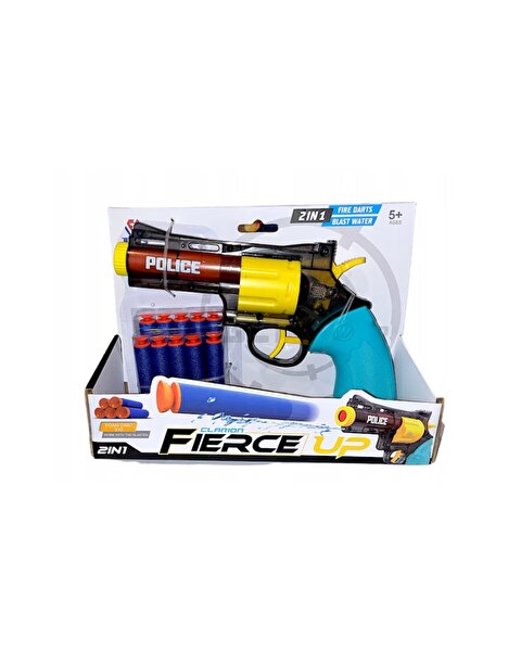 2'si 1 Arada Dart Atan Revolver Su Tabancası