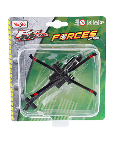 Maisto Fresh Metal Forces Askeri Uçaklar Boeing AF-64 Apache