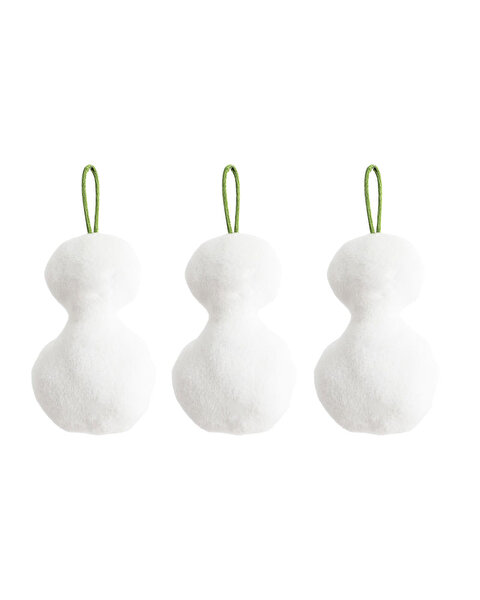 3'lü Set Kardan Adam 10 Cm