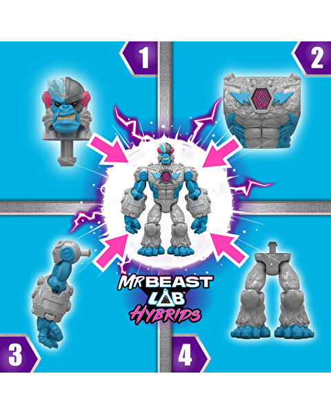 Mr. Beast Hybrids Tekli̇ Figür Paketi
