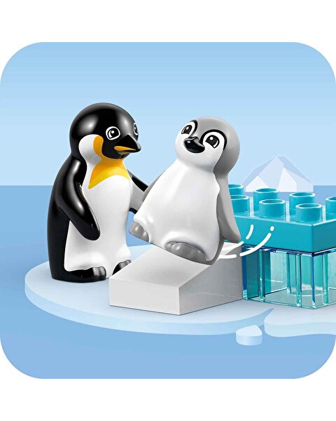 LEGO DUPLO Kasabası Vahşi Hayvan Aileleri: Penguenler ve Aslanlar 10442