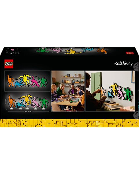 LEGO Art Keith Haring Dans Eden Figürler 31216
