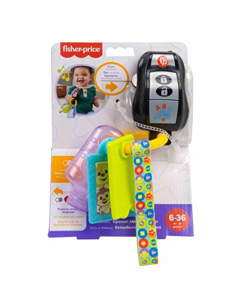 Fisher Price Sesli Eğlen ve Öğren Eğlenceli Aktivite Anahtarı HWY40