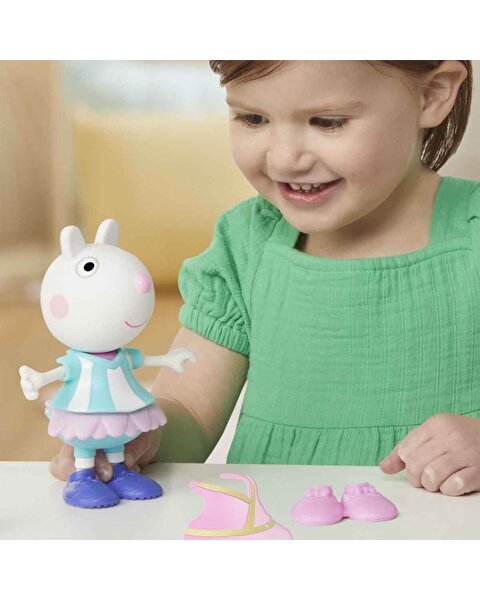 Peppa Pig ve Ailesi Kıyafetli Figür Seti Suzy Sheep
