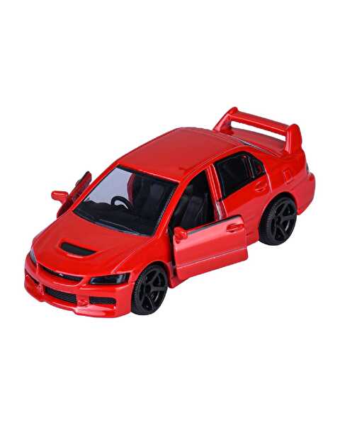 Majorette Japan Serisi Premi̇um Arabalar Mitsubishi Lancer Evolution 9 Kırmızı