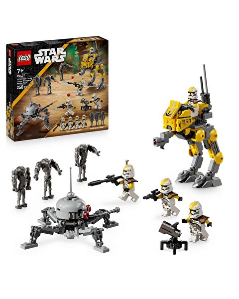 LEGO Star Wars 327. Star Corps Klon Trooper Savaş Paketi 75431