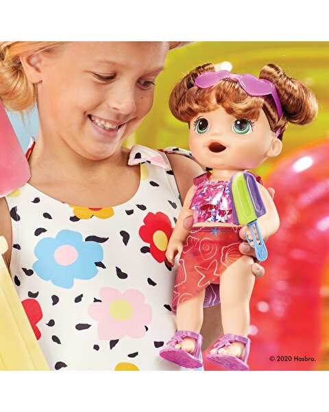 Baby Alive Bebeğimle Yaz Eğlencesi Kumral F1681