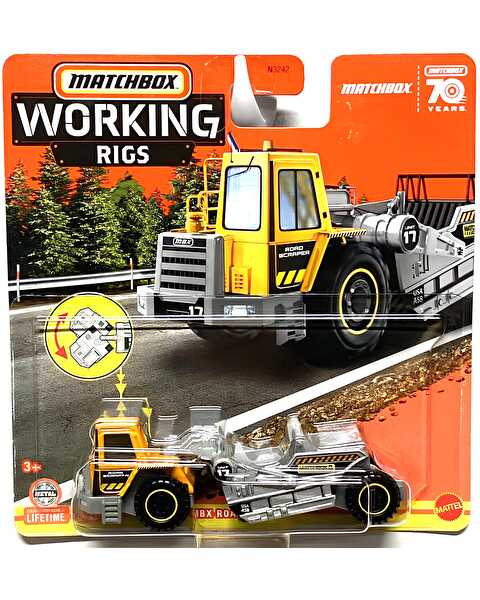 Matchbox İş Makinaları MBX Road Scraper HLM96