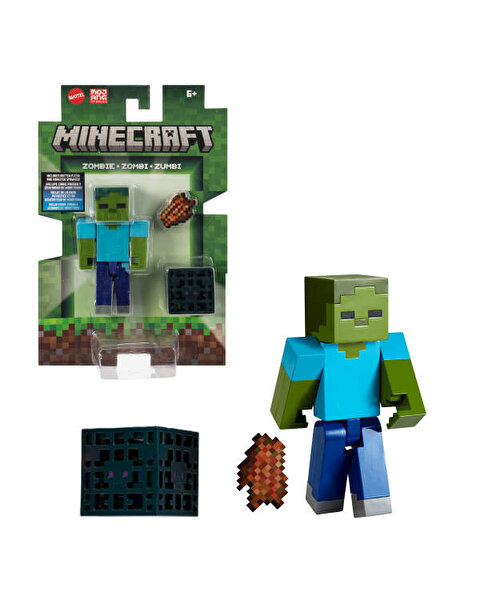 Mi̇necraft Aksesuarlı Fi̇gür Zombie JCN44