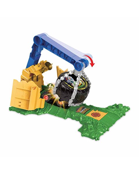 Hot Wheels Monster Trucks Arenada Rhinomite Mücadelesi Oyun Seti HTP18
