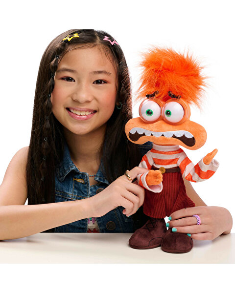 Inside Out 2 Endişe Sesli Hareketli Peluş