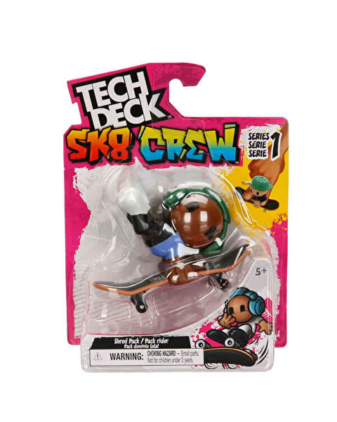 Tech Deck SK8 Crew Figürlü Parmak Kaykayı 1