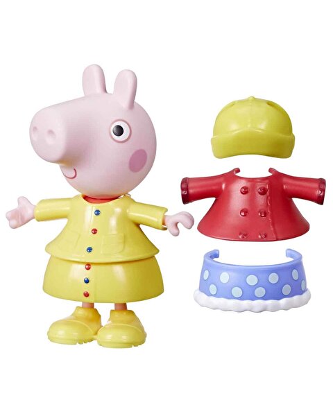 Peppa Pig ve Ailesi Kıyafetli Figür Seti Peppa Pig