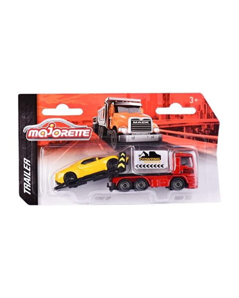 Majorette Trailer Araç Serisi Man TGS Ford GT