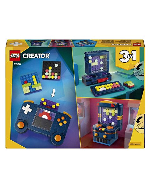 LEGO Creator 3’ü 1 Arada Retro Oyun Konsolu 31380