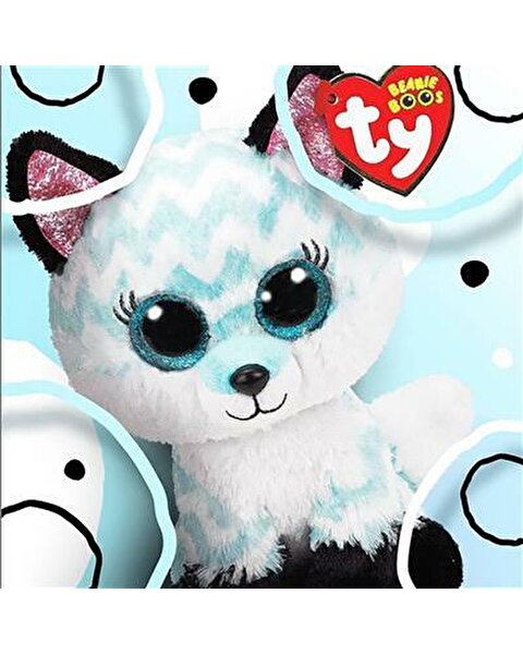 Ty Beanie Boo Atlas Aqua Chevron Tilki 24 cm.