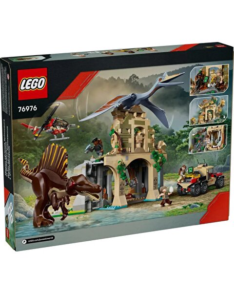 LEGO Jurassic World Spinosaurus ve Quetzalcoatlus Hava Görevi 76976