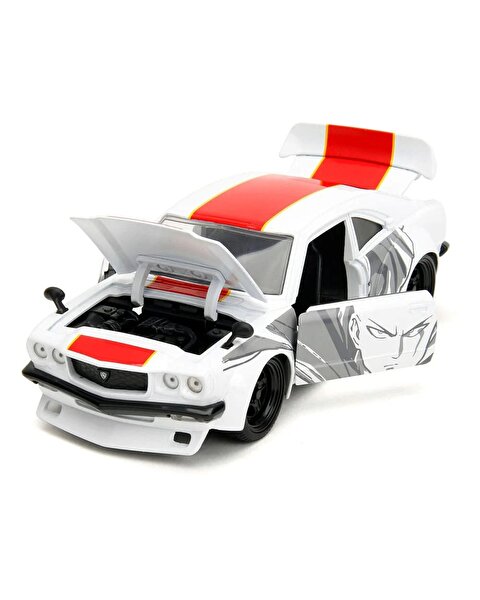 Jada One Punch Man 1:24 Die Cast 1974 Mazda RX-3 ve Saitama Figürü