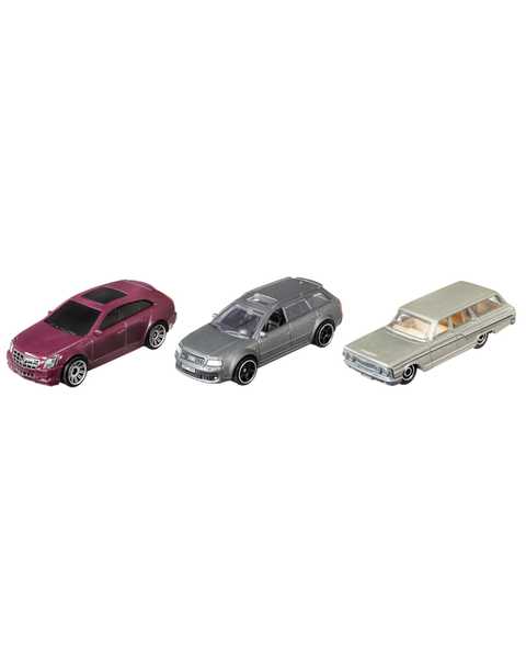 Matchbox Üçlü Araba Seti City Wagons GWF74