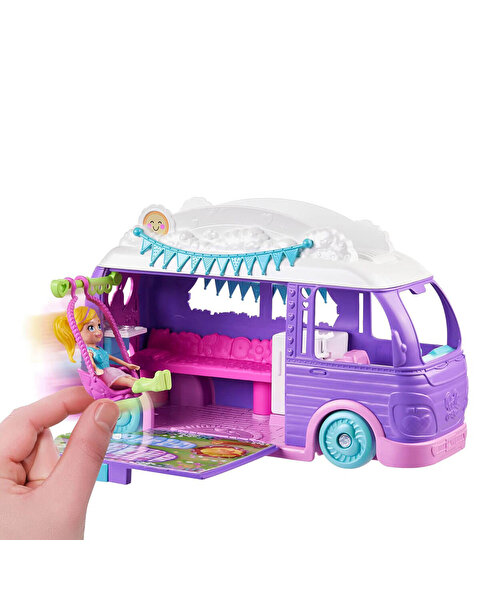 Polly Pocket Eğlenceli Karavan Oyun Seti JCC32