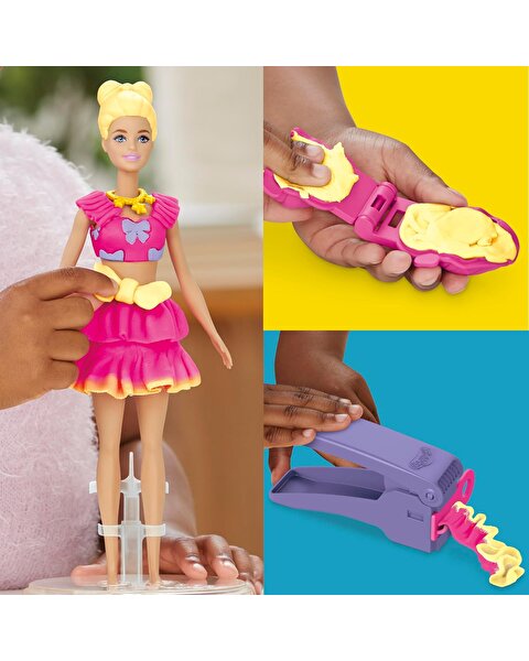 Play Doh Barbie Fırfırlar ve Fiyonklar seti G31566