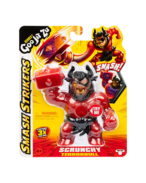 Goojitzu Smash Strikers Figür Scrunchy Terrorbull