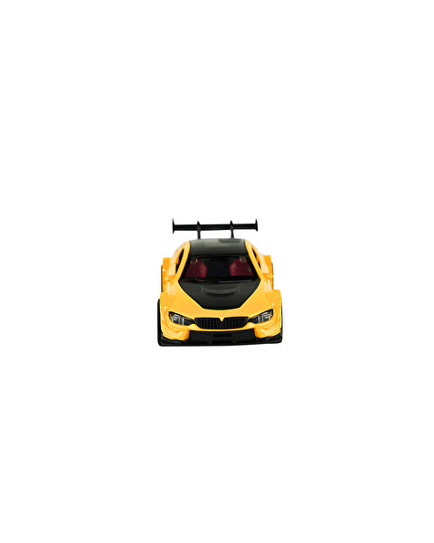 Die Cast 1:32 Çek Bırak GT Yarış Arabası Sarı