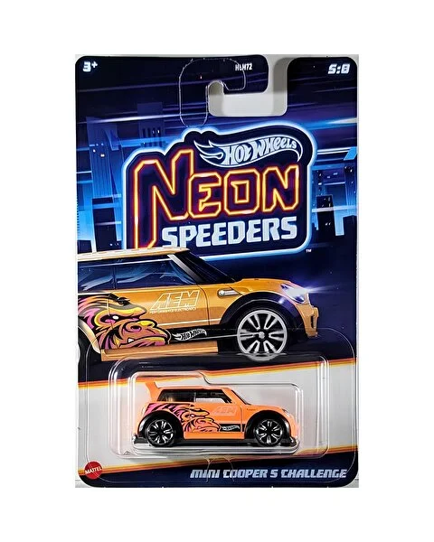 Hot Wheels Neon Speeder Arabalar Mini Cooper S Challenge JBY96