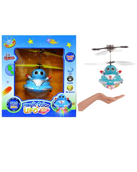 Işıklı Sihirli Uçan Daire Ufo