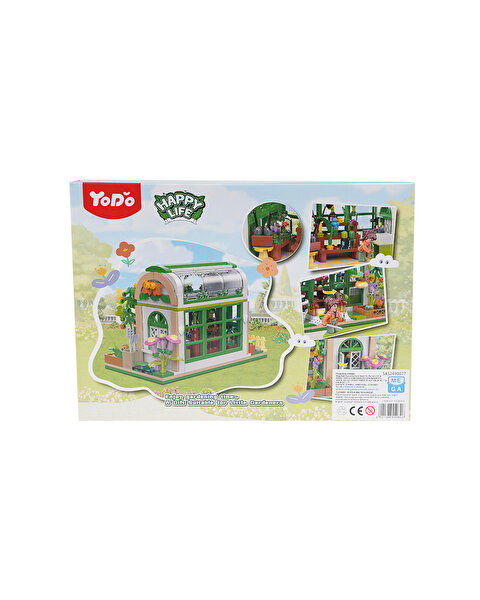 Mega Blok Çiçek Bahçe Tasarımı 463 Parça